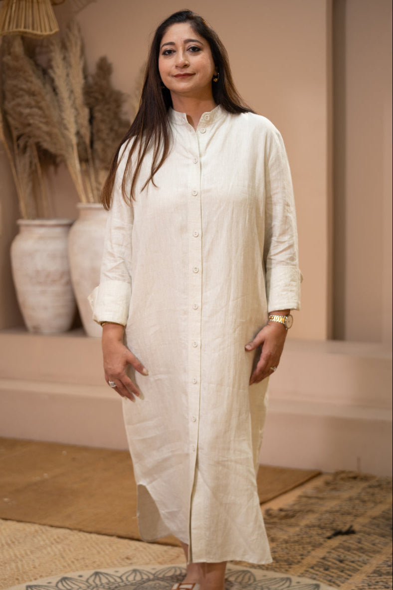 Inaara Linen Dress