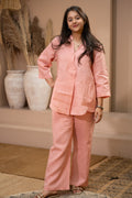 Isla Linen Co-ord Set in Pink