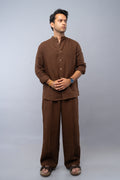 Sage Linen Pleated Pants