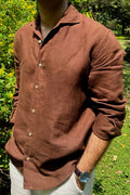 Swirl Linen Shirt