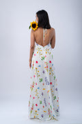 Magnolia Halter Dress in Wildflower